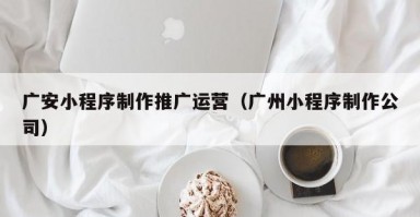 广安小程序制作推广运营（广州小程序制作公司）