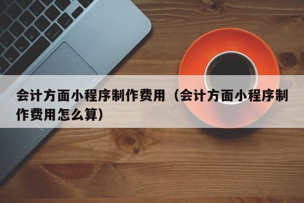 会计方面小程序制作费用(会计方面小程序制作费用怎么算)